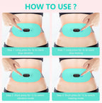 Portable Cordless Heating Pad,Period Cramps Gifts for Mom Blue